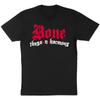 Оригинальная футболка BONE THUGS N HARMONY с цельным логотипом, облегающая, S 2XL, НОВАЯ