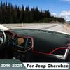 Для Jeep cherokee 2014-2018 Коврик на приборную панель автомобиля Защитная накладка от солнца Ковры для панели приборов Защитные аксессуары