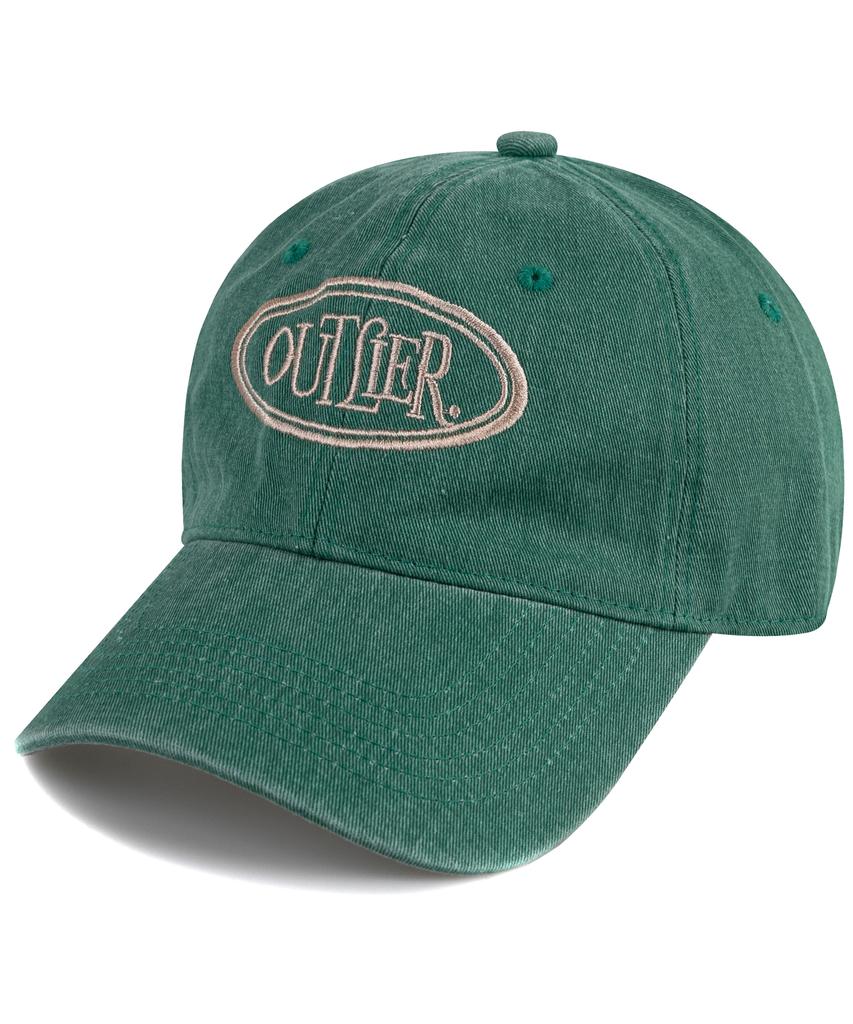 Кепка с пигментным принтом Wig Outlier - Зеленая