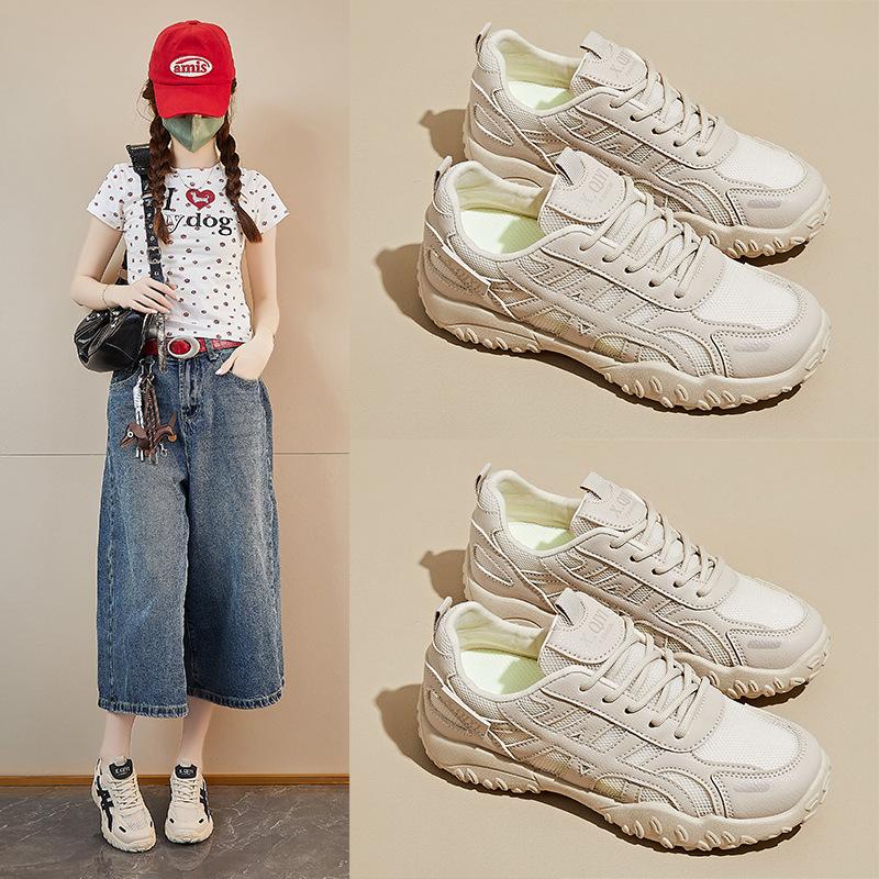 New Korean Version of Dad Shoes for Women In Summer Students' Mesh Breathable Casual Height