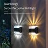 Solar Light Garden Solar LED Wall Lamp For Street Solar Spotlight Smart Light Outdoor Lighting Waterproof Home Garden Decor Lamps