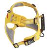 Dog Harness and Leash Safe Explosion Proof Reflective Double Protection Dog Training Harness Set with Pet Tag Yellow Yellow L