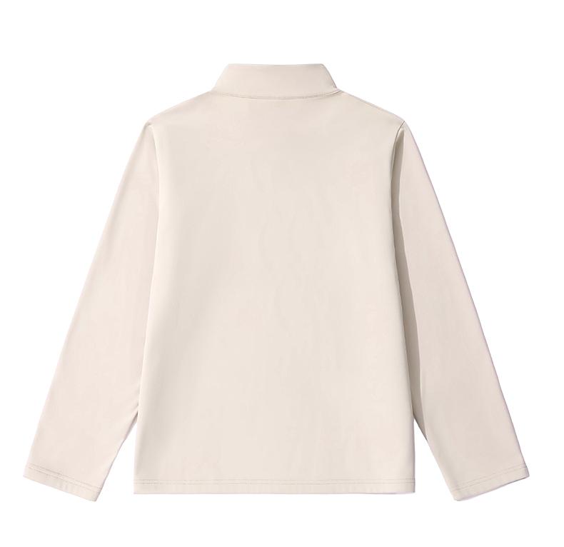 Hello Hipanda, Panda Little Warm Velvet Half Zipper Stand up Collar Long Sleeve Warm Inner Set
