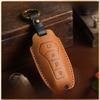 Сумка для ключей из кожи Crazy Horse для BYD Dolphin, Tang, Qin, Han, Song - защитный чехол из натуральной кожи
