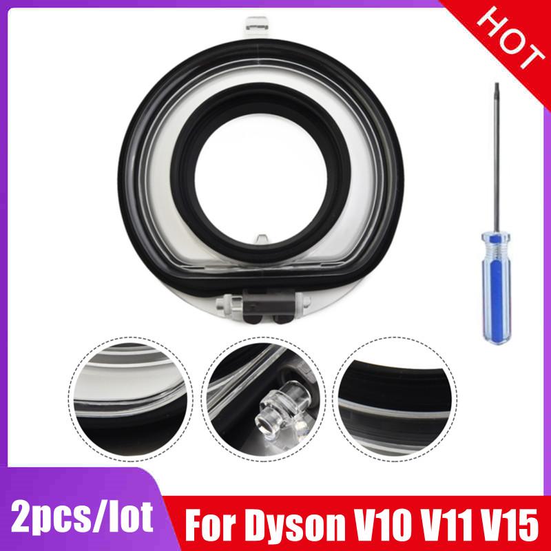 Dust Bin for Dyson V10 SV12 V11 V15 SV14 SV15 SV22 Vacuum Cleaner Parts Dust Bin Base Lid Top fixed sealing ring Accessories