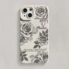 Ретро-литературный цветочный чехол для телефона Samsung Galaxy S21 Ultra A56 A55 A54 A53 A36 Note 20 S25 Edge S24 S23 FE S22 Plus TPU Funda