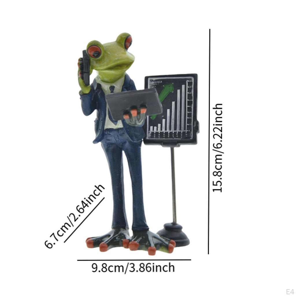 Фигурка лягушки для украшения сада, центральный элемент, произведение искусства, пруд и забор