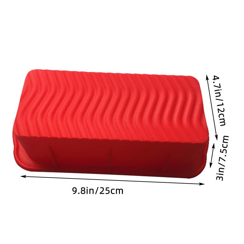 Силиконовая форма для торта, аксессуары для выпечки, прямоугольная форма для хлеба, противень для тостов, формы для торта, инструменты для домашней кухни, форма для соломинки