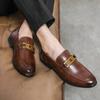 Модная кожаная обувь Повседневная деловая обувь для мужчин Платье Tenis De Hombre Мокасины Мокасины Tenis Caballero Дизайнерские кроссовки