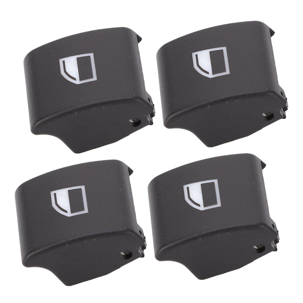 4 шт. Крышка кнопки переключателя стеклоподъемника 61318381514 Кнопка переключателя электрического подъема стеклоподъемника для 3 серии