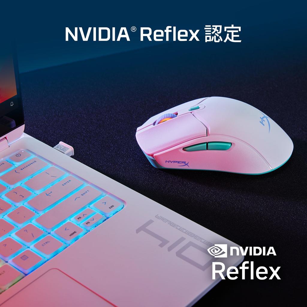 HyperX Pulsefire Haste 2 Core Wireless Gaming Mouse for Lightweight Battery Dual Wireless HyperX 8R2E6AA PC, 71g, 100-Hour Life, (2.4GHz / Bluetooth),