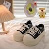 Туфли Маленький человек платформа женские туфли маленькие белые туфли 2025 весна новые повседневные спортивные туфли кеды туфли-хлебцы