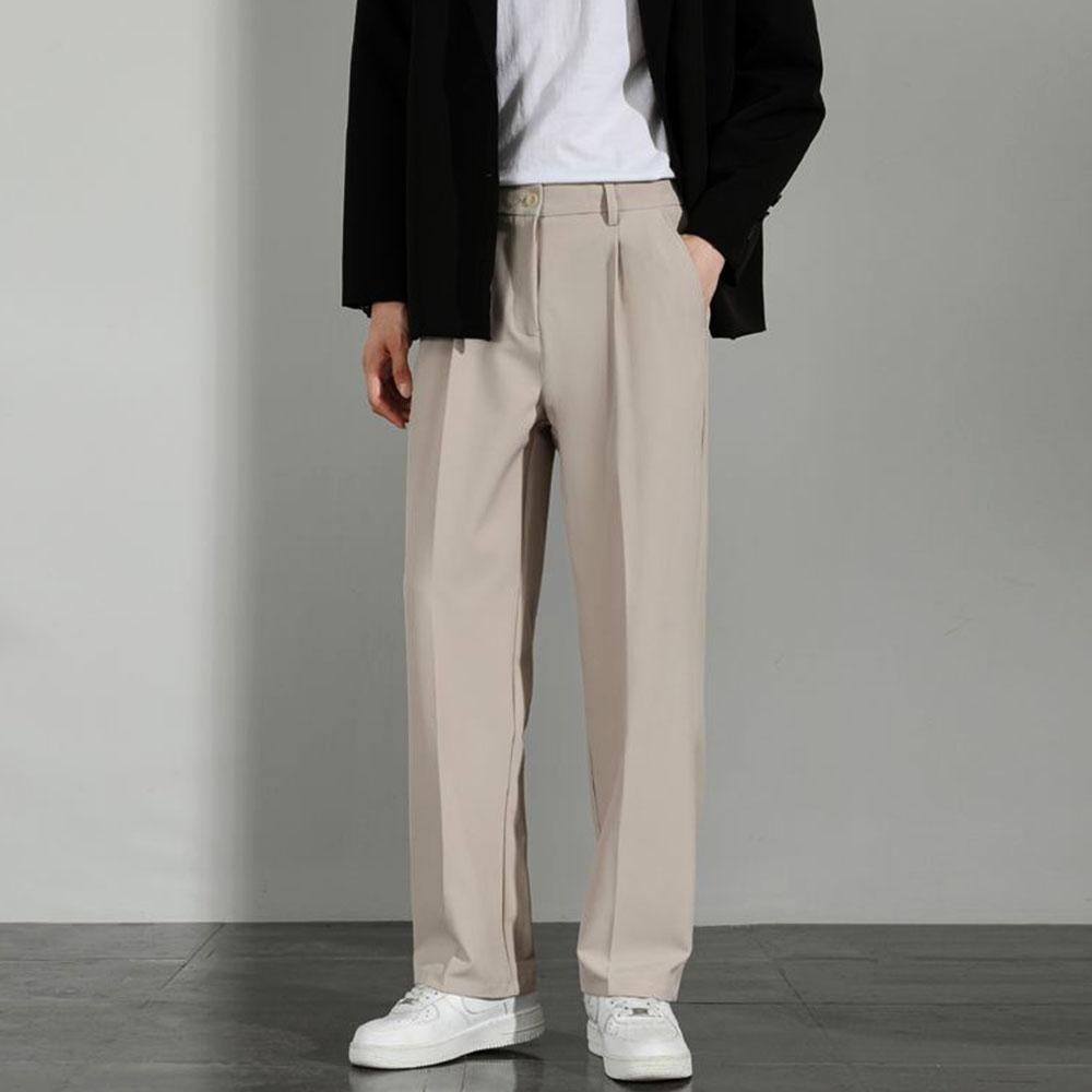 Мужские повседневные брюки свободного покроя 5XL, офисная официальная одежда, пиджаки, брюки для мужчин, уличная модная одежда, прямые брюки