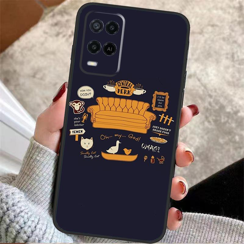 ИКОНИЧНЫЙ чехол из сериала ДРУЗЬЯ для Oppo A5 Pro A38 A58 A78 A98 A54 A74 A94 A18 A57 A17 A77 A80 A60 A40 A96 A76 A16 A15