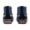 Vans OG Sk8-Hi LX Stressed - Темно-синие кроссовки унисекс Blue Stressed-Navy Stv-Navy VN0A4BVBNGJ