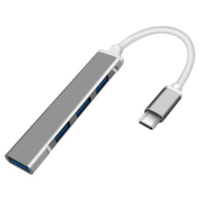 USB C Хаб 3.0 3.1 Type C 4 Порта Мульти-Разветвитель Адаптер OTG Для Macbook Pro Air ПК Компьютера Ноутбука Аксессуары