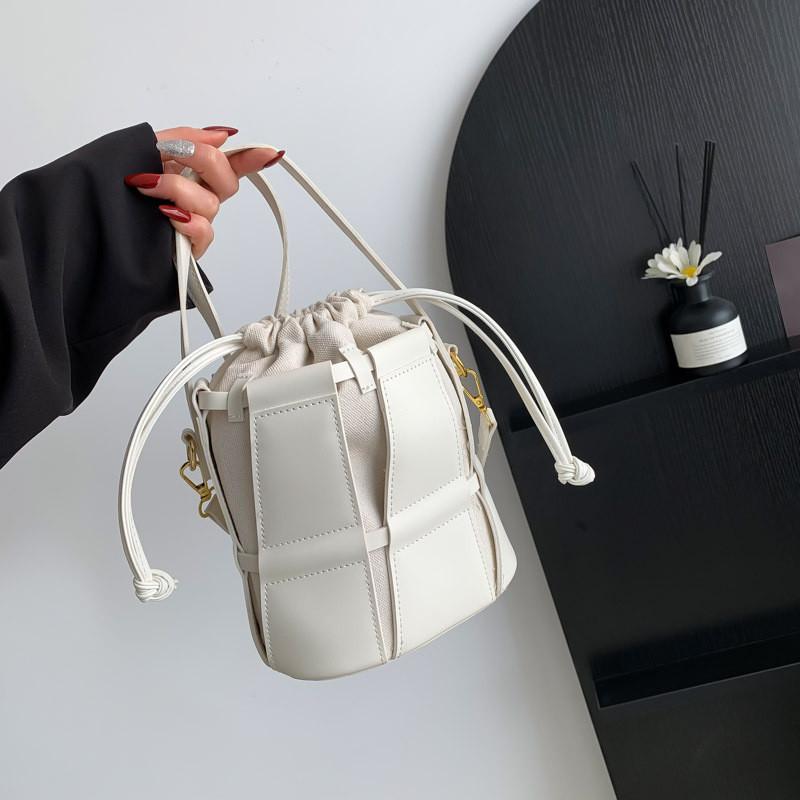 IELGY Женская сумка-мешок, стильная текстурированная сумка через плечо через плечо