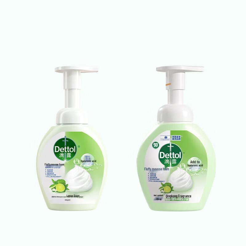 Dettol Пенное мыло для рук с гиалуроновой кислотой, двойная упаковка