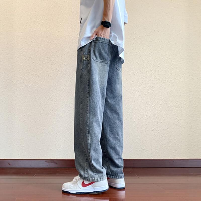 Мужские джинсы Jeanswest в стиле ретро, широкие, свободного кроя