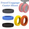 8PCS/Set Suitcase Parts Axles Travel Luggage Caster Shoes Trolley Box Casters Cover  Luggage