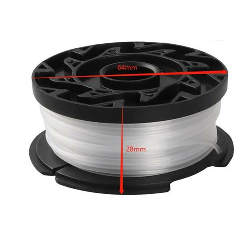 4pcs Grass String Trimmer Spool Line Cap Cover with Spring Lawn Mower Replacement for Most AF-100-3ZP Line Trimmer Models Set