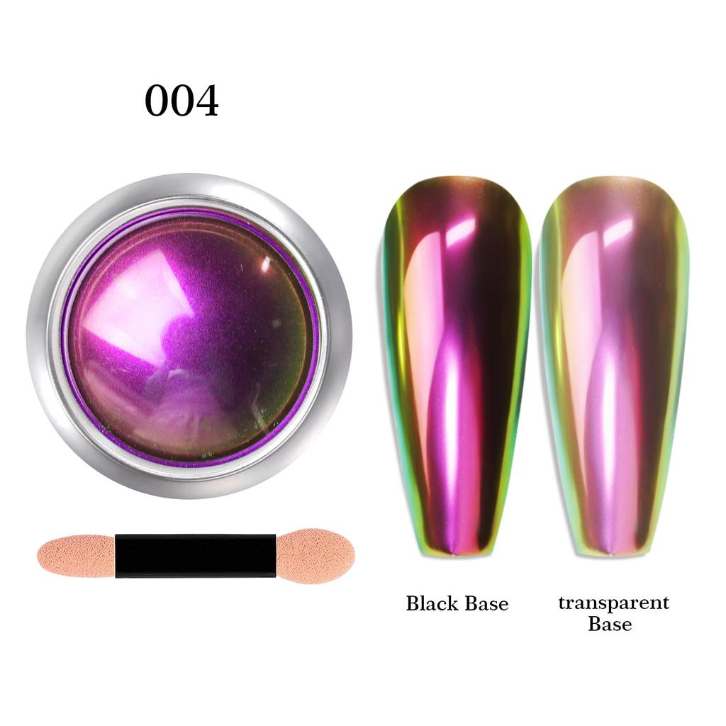 Optical Chameleon Magic Mirror Powder Versatile Color Acrylic Nail Art Glitter Chromium Powder DIY Manicure Decoration Design
