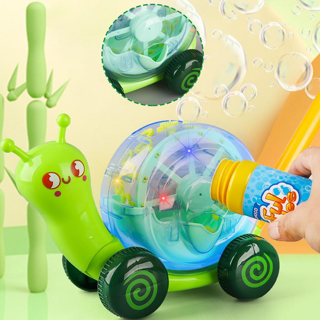 Игрушка-газонокосилка-пузырь для малышей со светодиодной подсветкой, устойчивая к падению летняя уличная ручная игрушка-пузырь