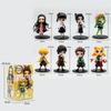 Новое аниме 13 см, фигурка убийцы демонов Nezuko Tanjirou Zenitsu Inosuke Kyoujurou Giyuu Kawaii Qposket, модель из ПВХ, игрушки, подарок для детей
