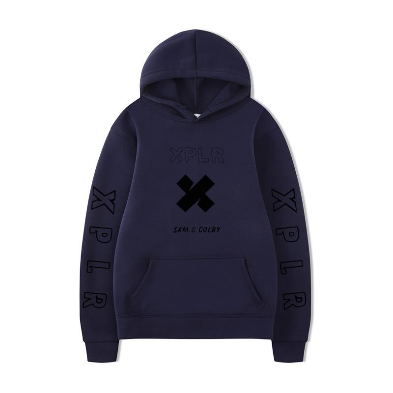 Autumn Winter Sam and Colby Printed Men's Hoodie Brand Hoody Clothes Vintage Fashion Casual Unisex Long Sleeve Pullovers