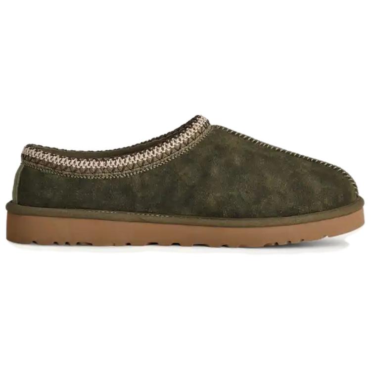 UGG Тасман Бакстер Тапочки Жженый Оливковый Мужские Кроссовки Зеленый 1173810-BTOL
