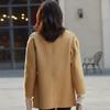 Women Wool Coat 100% Wool MODERN NEW SAGA Autumn Wool Coat Winter Warm Woolen Jackets Peacoat