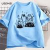 Frog Musicians 90s Retro T Shirt Unisex Unisex Vintage Frog Graphic Tshirt Cute Funny Lovers Cotton Tee Unisex Short Sleeve Clothes