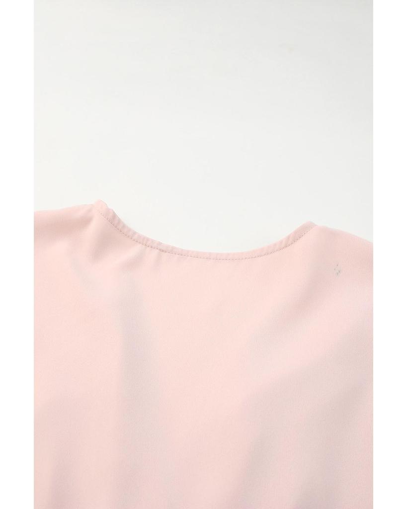 Azura Exchange Комбинезон с глубоким V-образным вырезом и застежкой на пуговицы и высокой талией