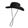 Fishing Hat Adjustable Drawstring Wide Brim Sun Protection Hat Breathable Quick-Drying