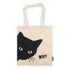 Tote Bag Black Cat Natural 4oz