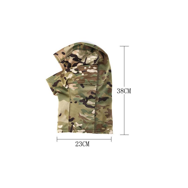 Camouflage Balaclava Full Face Scarf Ski Cycling Full Face Cover Winter Neck Head Warmer Tactical Airsoft Cap Helmet Liner