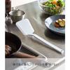Yamazaki Tower Silicone Spatula, White, Approx. W9 x D4.5 x H31cm, Flexible for Easy Scooping, Heat-Resistant, Silicone, 5191