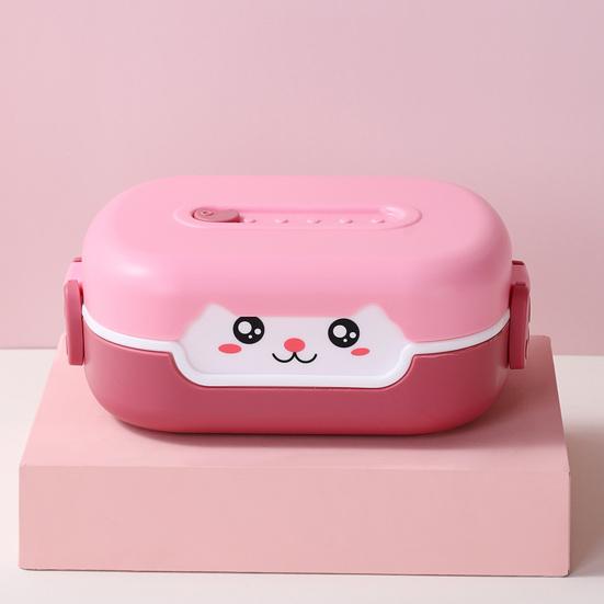 Ланч-бокс, прочный мультяшный дизайн, коробка для бенто, герметичный двухслойный изоляционный контейнер для еды для детей и взрослых