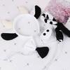 Cow Animal Costume Include Headband Tail Bowtie Nose Skirt Halloween Animal Role Play Outfit Accessory for Kid Adult