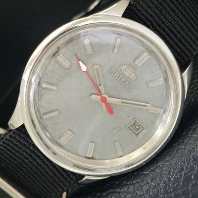 АВТОМАТИЧЕСКИЕ ВИНТАЖНЫЕ ЧАСЫ ORIENT JAPAN 46941 С ОРИГИНАЛЬНЫМ ЦИФЕРБЛАТОМ a703304-1