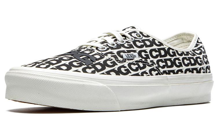 Оригинальные Comme des Garçons x Authentic Og Vans Lx 'CDG Print - Blanc De Blanc' 2018 VN0A4BV9SHM