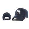 Seven 47 Cap Yankees Cleanup NY Logo CLEAN UP CAP MENS LADIES Hat Low Cap MLB NEW YORK YANKEES Navy [Forty Brand] Мужская Женская