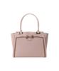 Tote Solid Ribbon A4 Tote Bag Pink Beige [Samantha Vega] Bag/Briefs Women's