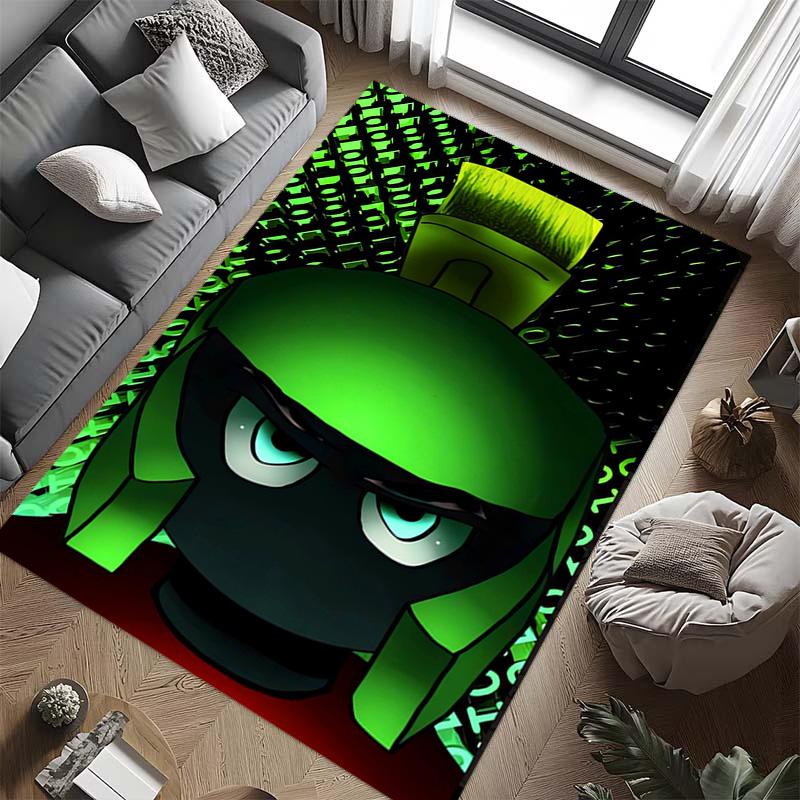 Marvin Martian DJ Funk carpet Living room and bedroom mats floor mats Christmas gifts Room Bathroom mat