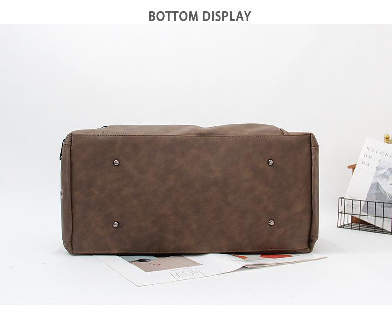 Многофункциональная дорожная сумка с отдельным отделением для обуви, отделением для сухого/мокрого белья и ремнем через плечо/мессенджер