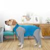 Dog Recovery Suit Pet Home Wear Pajamas High-elastic Breathable Dog Jumpsuit Pet Operative Protection Long Sleeves Bodysuit