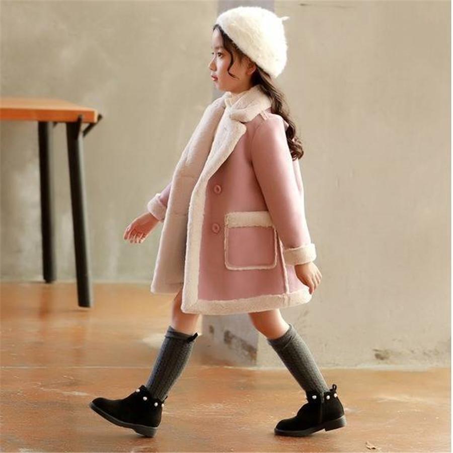 Girls Winter Jacket Plus Size Warm Jacket Thickened Winter Jacket