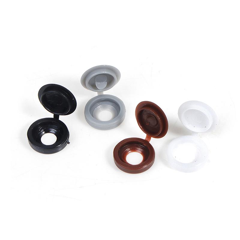 100 шт. колпачков для винтов, практичных самонарезающих винтов, гаек, болтов, защитных чехлов