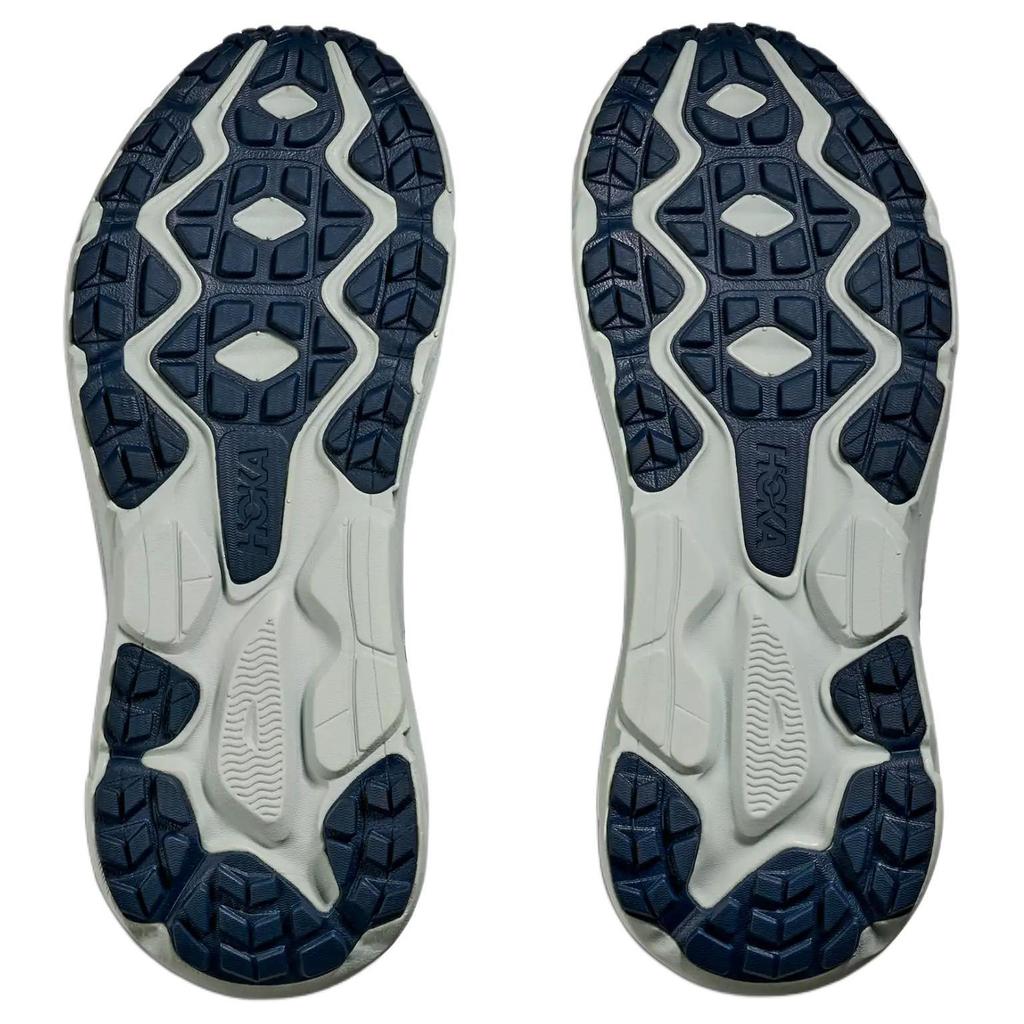 HOKA One One Challenger 7 Comfortable Slip Resistant Durable Low Top Trail Running Shoes Women Running Shoes Gray Blue 1134498-DRZY