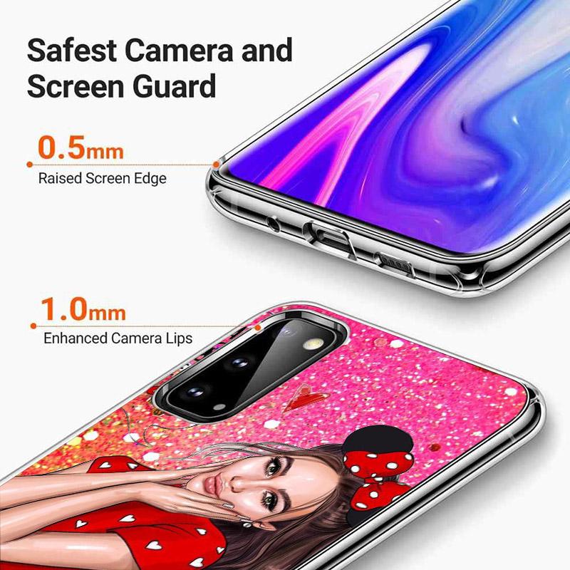 Fashion Baby Mom Girl для Samsung Galaxy A01 A11 A12 A22 A21S A31 A41 A42 A51 A71 A32 A52 A72 A02S Soft Phone Case